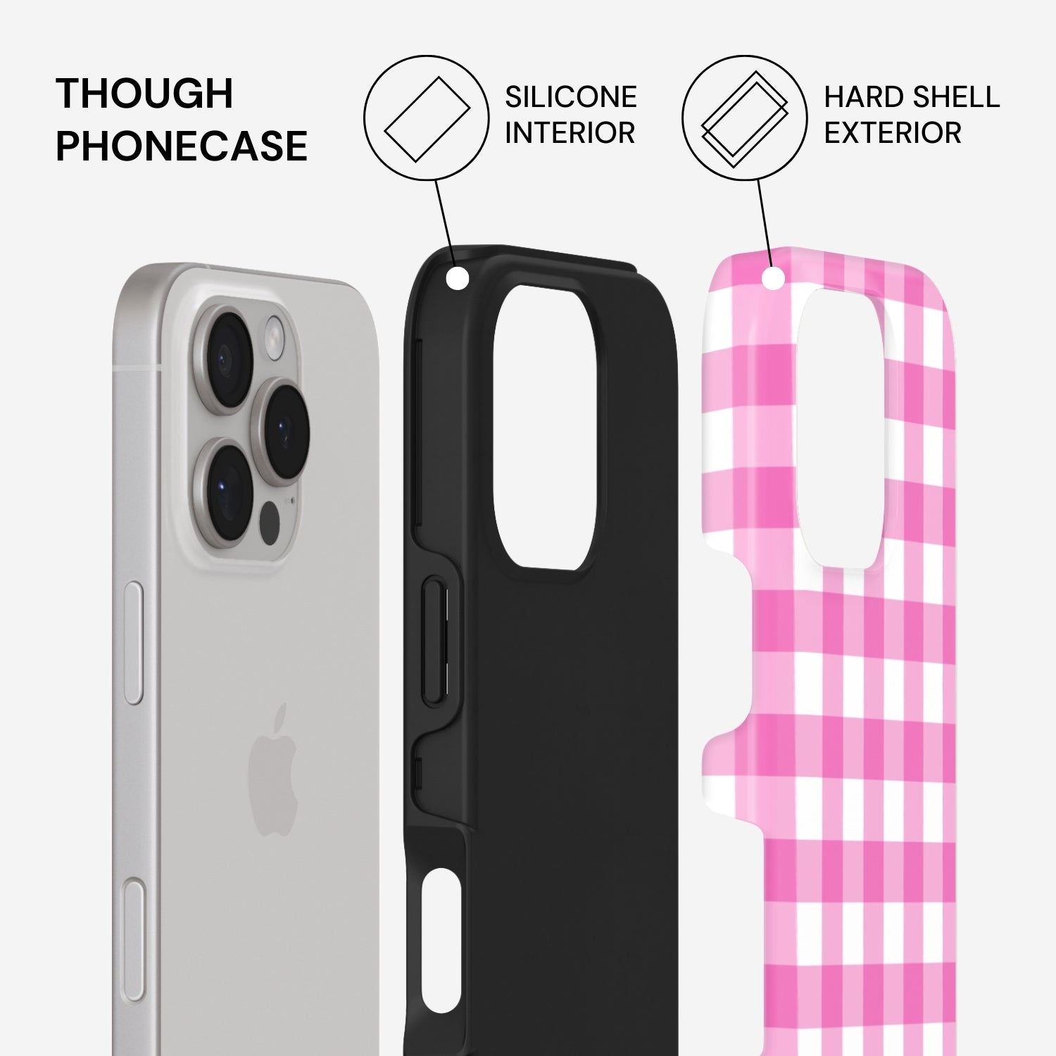 Think Pink Phone Case