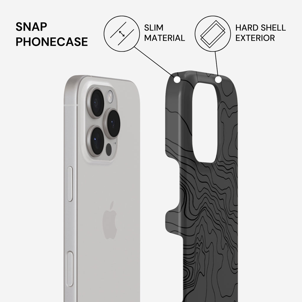 Black Rock Phone Case