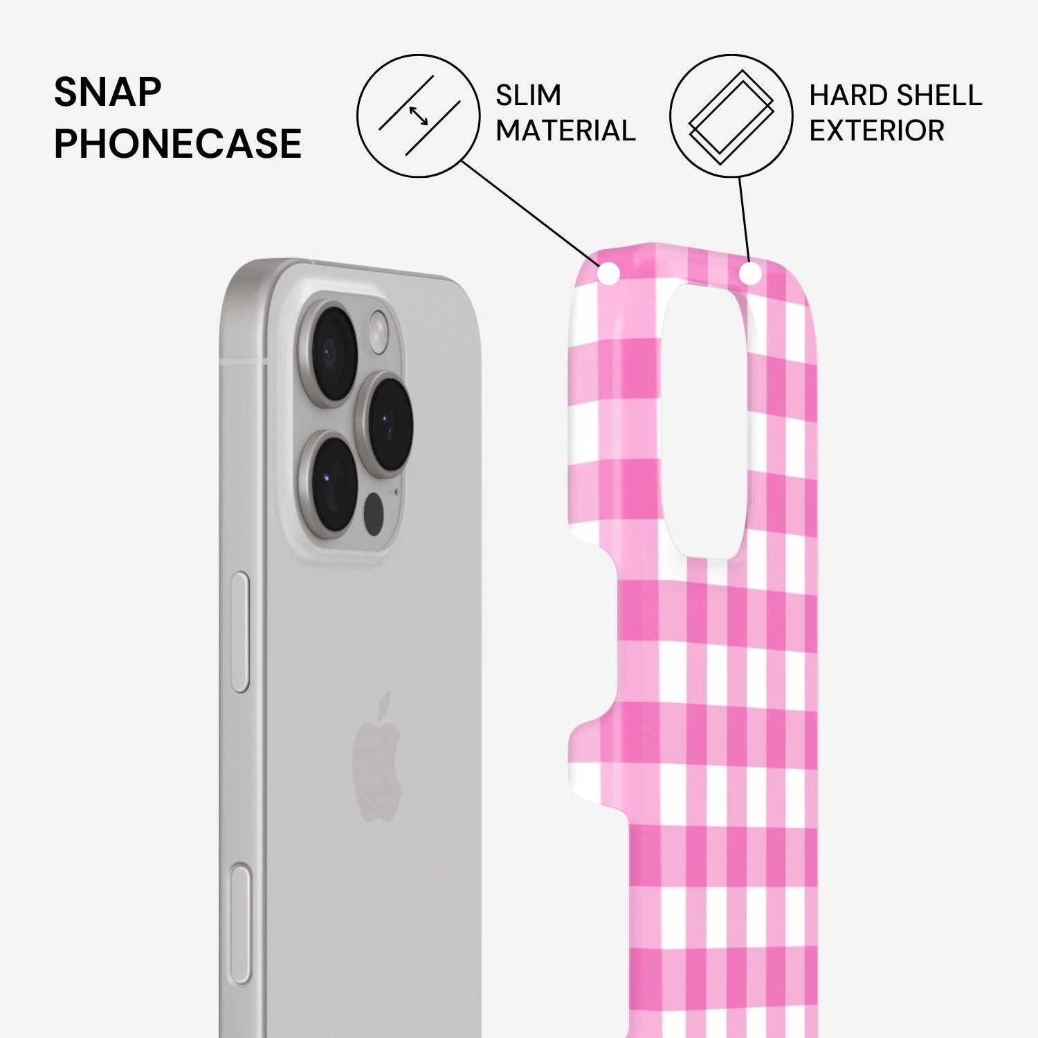 Think Pink Phone Case