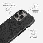 Black Rock Phone Case