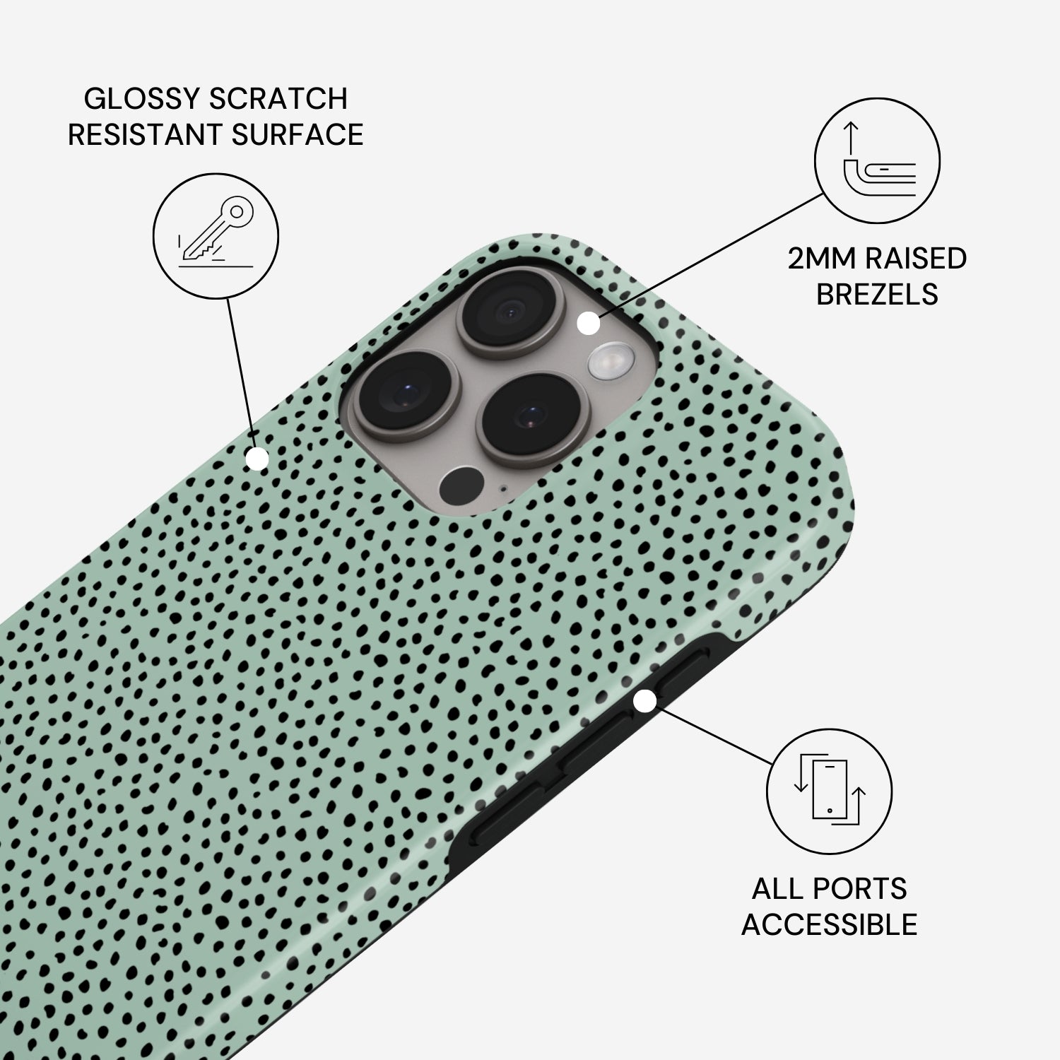 Mint Gelato Phone Case